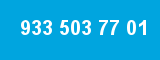 933 503 77 01 933 503 77 01